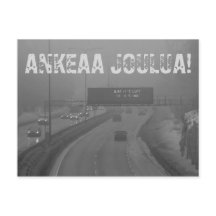 Ankeaa joulua joululukortti