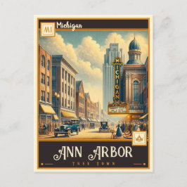 Postal Ann Arbor, Michigan | Vintage