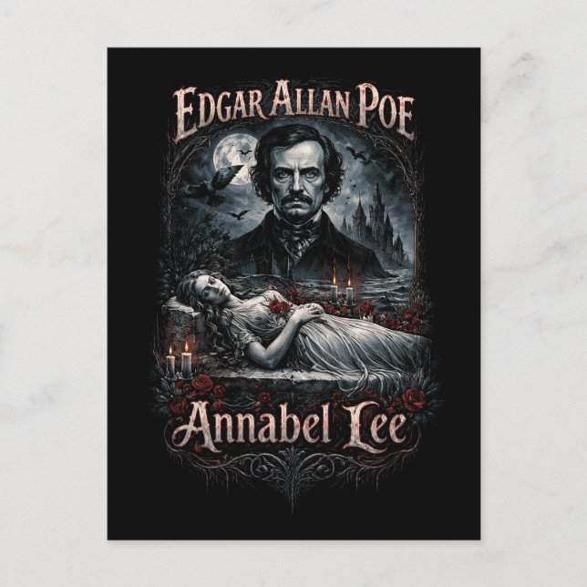 Postal Annabel Lee (Anverso)