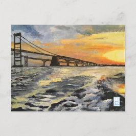 Postal Annapolis Maryland Chesapeake Bay Postcard