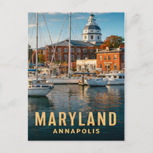 Postal Annapolis Maryland Patrimonio de Chesapeake