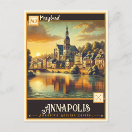 Postal Annapolis, Maryland | Vintage
