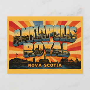Postal Annapolis Royal Nueva Escocia Cuna de Canadá