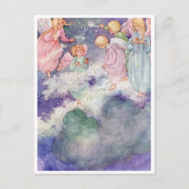 Postal Anne Anderson Vintage La Vía Láctea (Anverso)