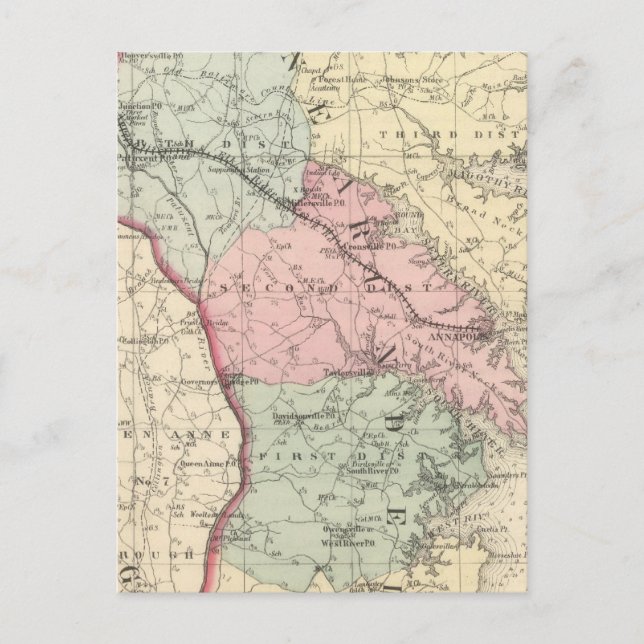 Postal Anne Arundel (Anverso)