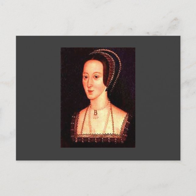 Postal Anne Boleyn (Anverso)