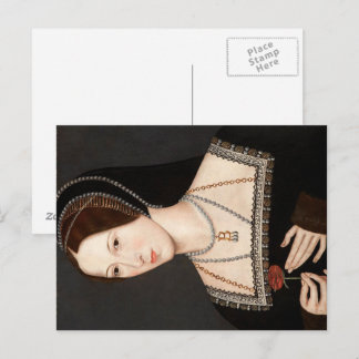 Postal Anne Boleyn Tudor Queen Hever Castle  