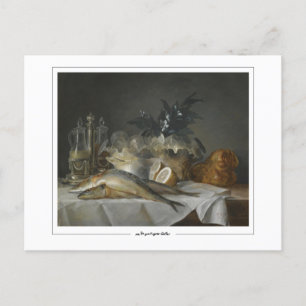 Postal Anne Vallayer-Coster #2 - Postcard Bella Artes