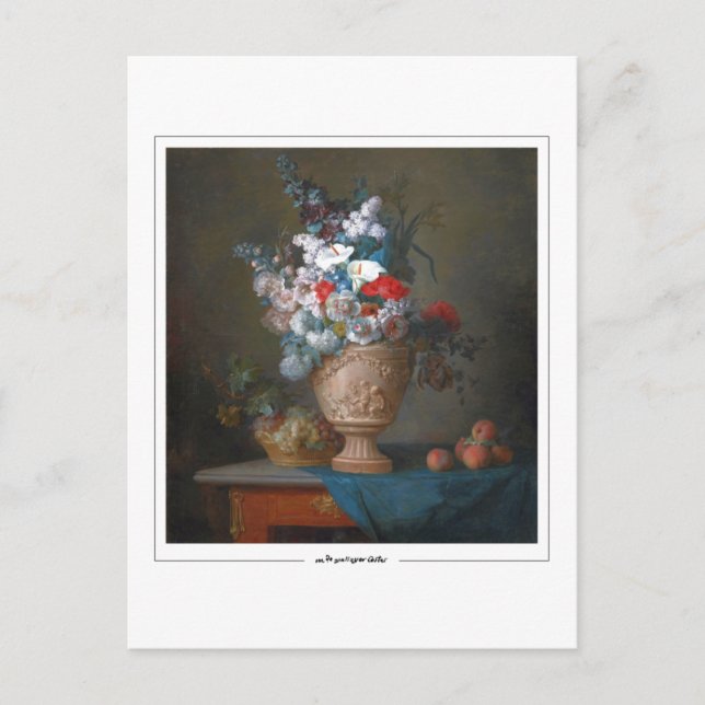 Postal Anne Vallayer-Coster #5 - Postcard Bella Artes (Anverso)