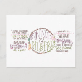 Postal Anne y Gilbert