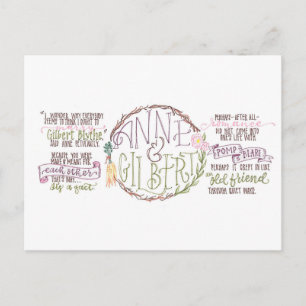 Postal Anne y Gilbert