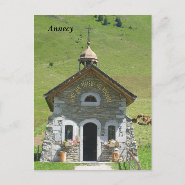 Postal Annecy - (Anverso)
