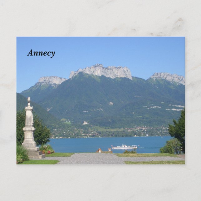 Postal Annecy - (Anverso)