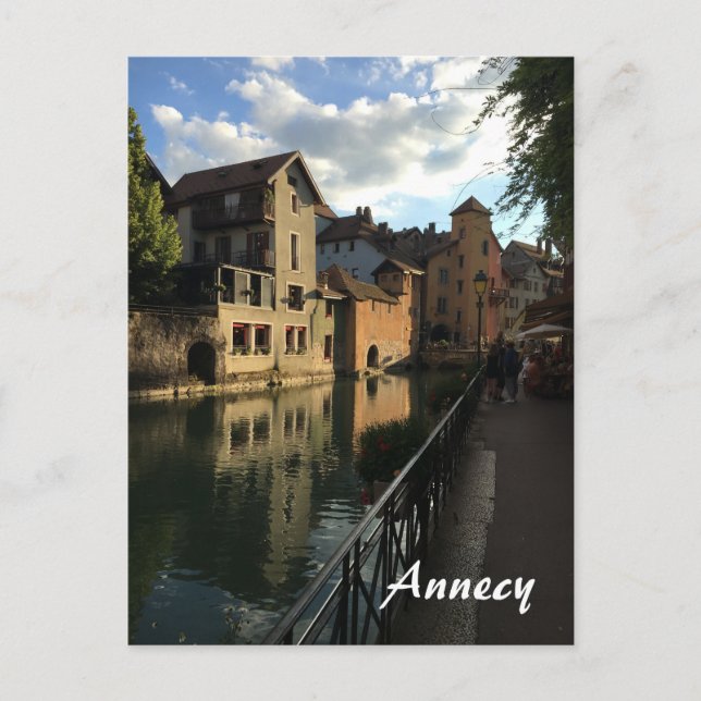Postal Annecy France (Anverso)