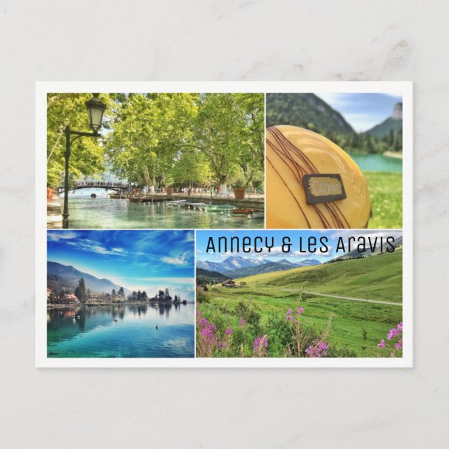 Postal Annecy & Les Aravis - Postcard (Anverso)