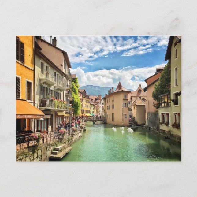 Postal Annecy Postcard (Anverso)