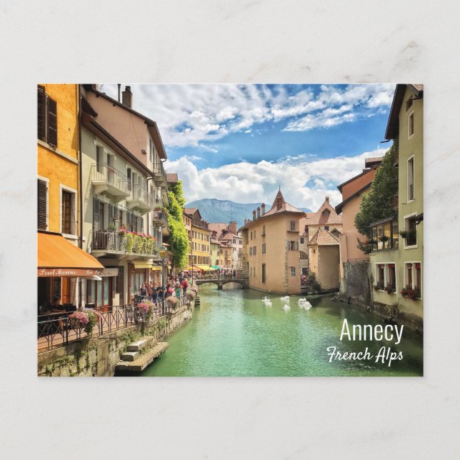 Postal Annecy Postcard (Anverso)