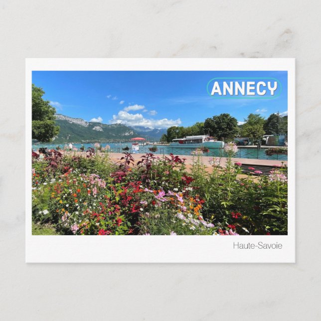 Postal Annecy Postcard (Anverso)