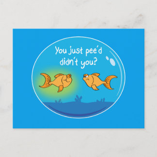 Postal Annoyed Goldfish
