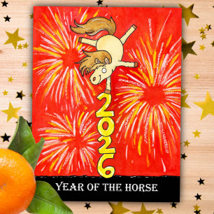 Postal Año 2026 del Caballo