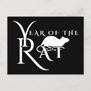 Postal Año de la rata