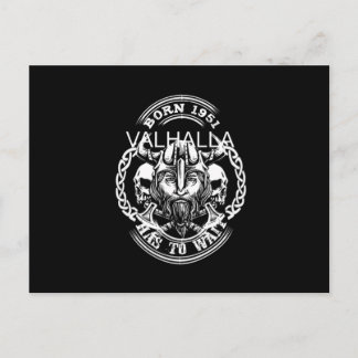 Postal Año de nacimiento vikingo 51 "Valhalla tiene que e
