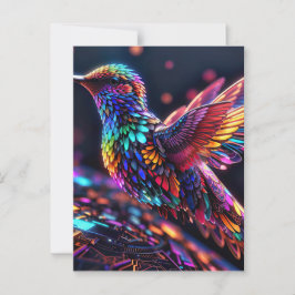 Postal Año del Colibrí: Un Viaje Mensual