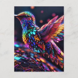 Postal Año del Colibrí: Un Viaje Mensual