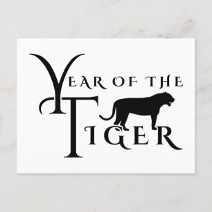 Postal Año del tigre