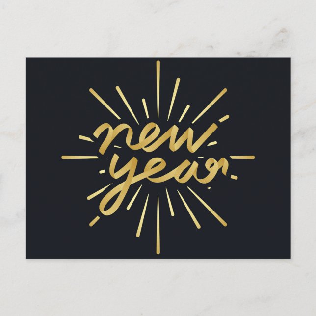Postal Año Nuevo (Anverso)