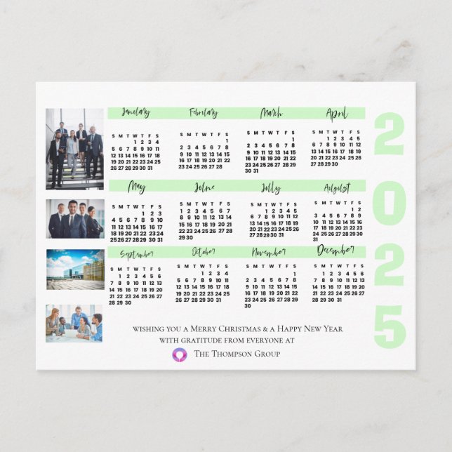 Postal Año Nuevo 2023 Navidades corporativos de fotografí (Anverso)