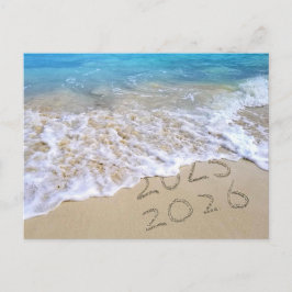 Postal Año Nuevo 2026 Playa Gracias de Negocio 