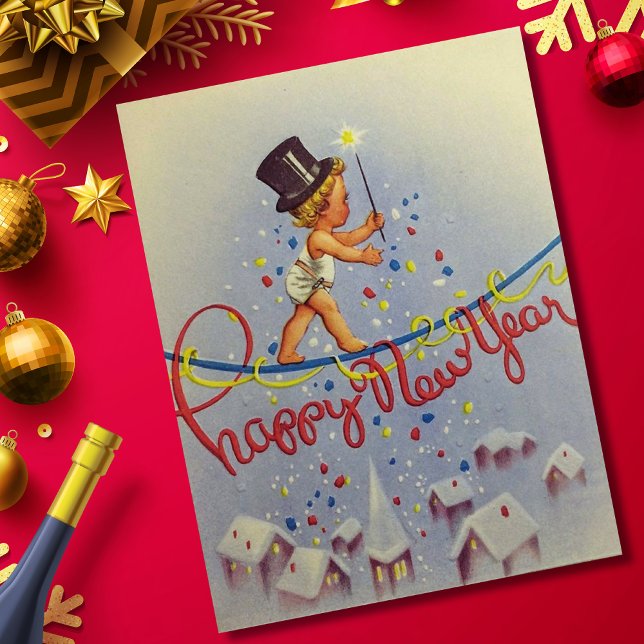Postal Año Nuevo Feliz (Subido por el creador)