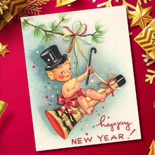 Postal Año Nuevo Feliz
