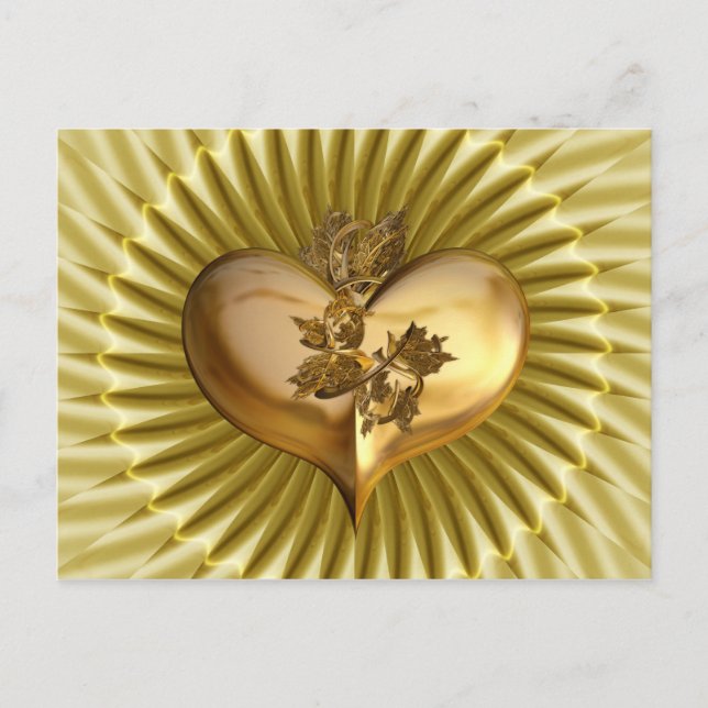 Postal Años dorados (Anverso)