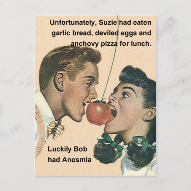 Postal Anosmia - a veces es algo bueno (Anverso)