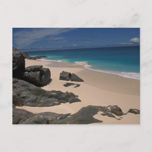 Postal Anse bamboo; Isla Fregate; Seychelles (Anverso)
