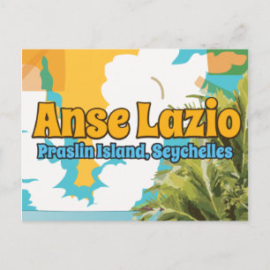 Postal Anse Lazio Isla Praslin, Seychelles