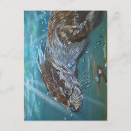 Postal Ansichtkaart Otter.