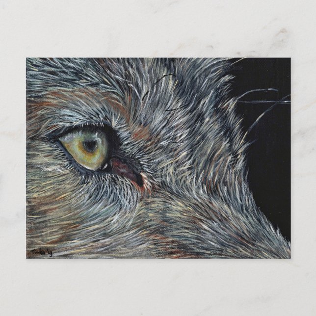 Postal Ansichtkaart Wolf (Anverso)