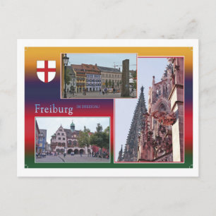 Postal Ansichtskarte Freiburg