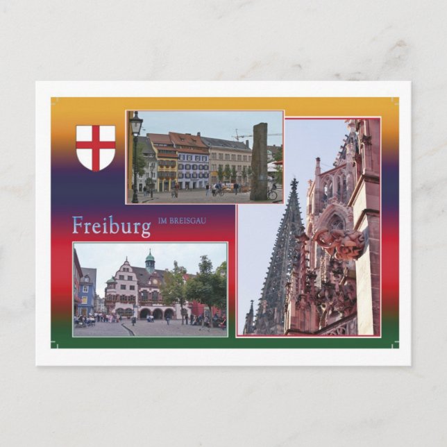 Postal Ansichtskarte Freiburg (Anverso)