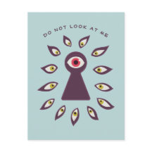 Ansiedad de ojos con miradas paranoicas