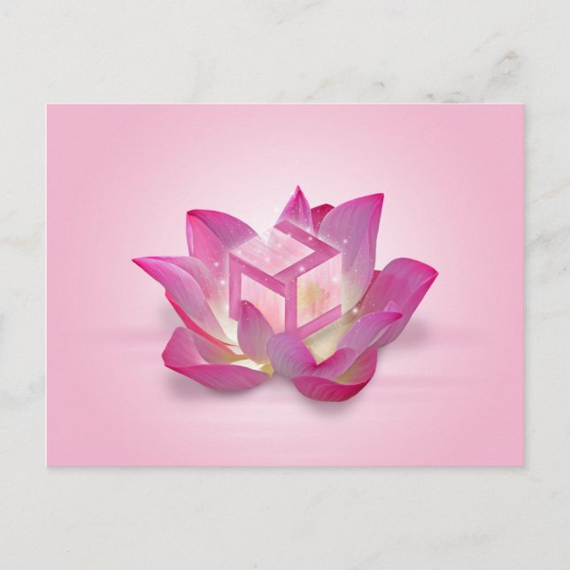 Postal Antahkarana en Lotus Flower (Anverso)