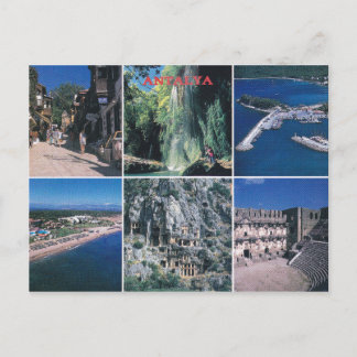 Postal Antalya - Postcard