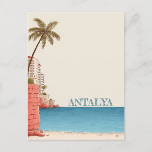 Postal Antalya TurquiaViajes