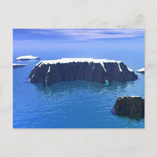 Postal antártica 3000AD (Anverso)