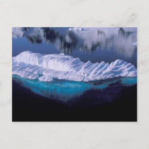 Postal Antártida, Bahía del Paraíso. Iceberg en cristal