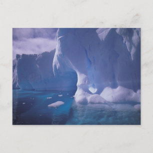 Postal Antártida. Paisajes de hielo antártico 3