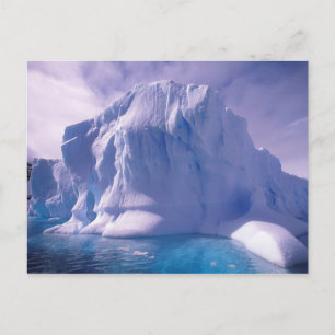 Postal Antártida. Paisajes de hielo antárticos